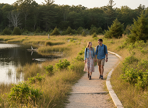 Trustom Pond National Wildlife Refuge Trail